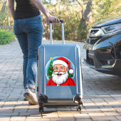 Sticker Père Noël joyeux (Valise Insitu)