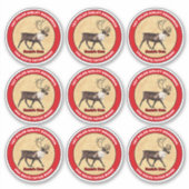 Sticker Père Noël - Spécial (Devant)