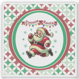 Sticker Père Noël Zoomie Noël