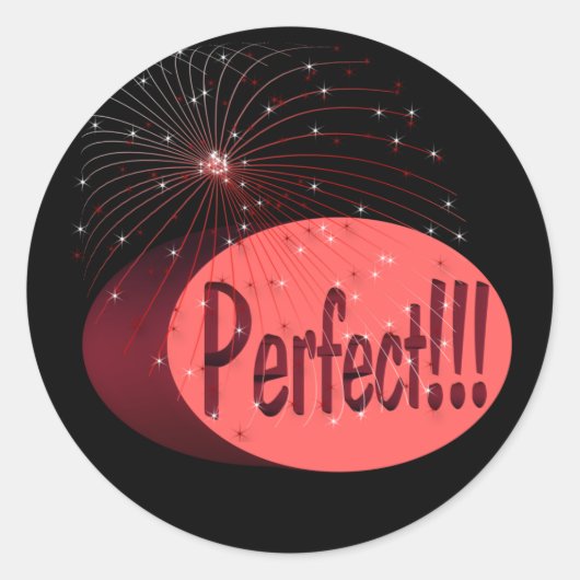 Sticker perfect (Voorkant)