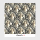 Sticker Perles dorées (Feuille)