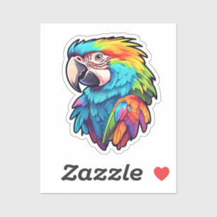 Sticker Perroquet