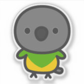 Sticker Perroquet du Sénégal (Devant)