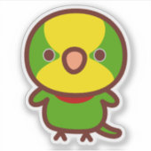 Sticker Perroquet superbe (Devant)