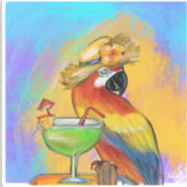 Sticker Perroquets de Fête (Recto)