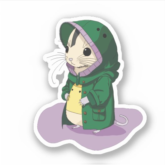 Sticker Persil le rat (Devant)