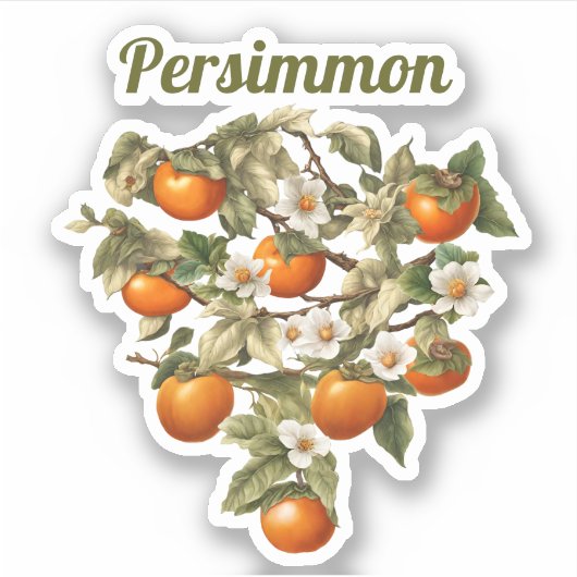 Sticker Persimmons (Devant)