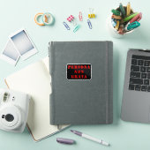 Sticker Persona Non Grata (rouge) (Couverture iPad)