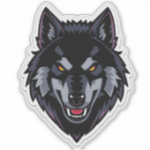 Sticker personalized Dog Stiker Custom Dog Stiker (Devant)