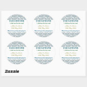 Sticker-Personalized Nikkah Zam Zam Water Stickers (Vel)
