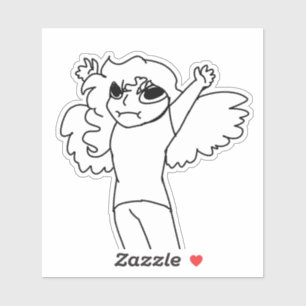 Sticker Personnage Tiny Chaos Tyto Harpy