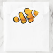 Sticker personnalisable Percula Clown Anenome Pois (Sac)
