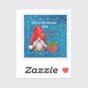 Sticker Personnalisable Père Noël