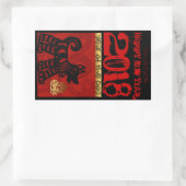 Sticker personnalisé 2018 Chien chinois année fami (Sac)