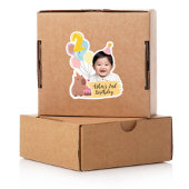 Sticker Personnalisé 2e Anniversaire Capybara Part