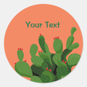Sticker personnalisé Arizona Prickly Pear