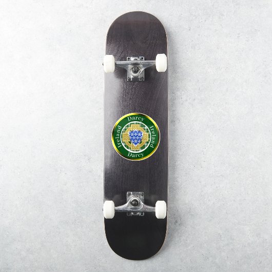 Sticker Personnalisé Darcy Shield & Celtic Cross (Skateboard)