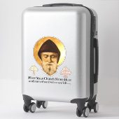 Sticker personnalisé de l'église maronite (Sur valise)