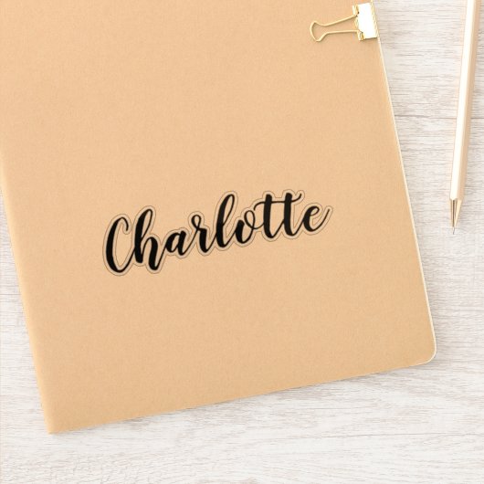 Sticker personnalisé de vignette Vinyl Decal (Carnet)