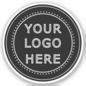 Sticker Personnalisé, élégant, moderne et minimal (Recto)