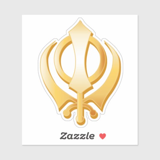 Sticker personnalisé Sikh (Feuille)