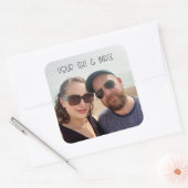 Sticker personnalisé simple photo (Enveloppe)