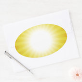 Sticker personnalisé Sunny (Enveloppe)