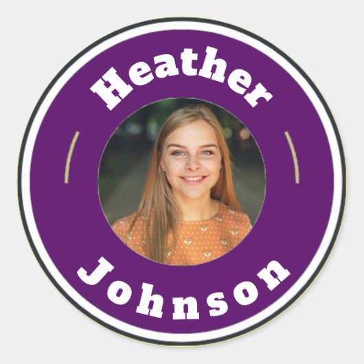 Sticker - Personnalisé sur mesure (ajouter nom et (Devant)