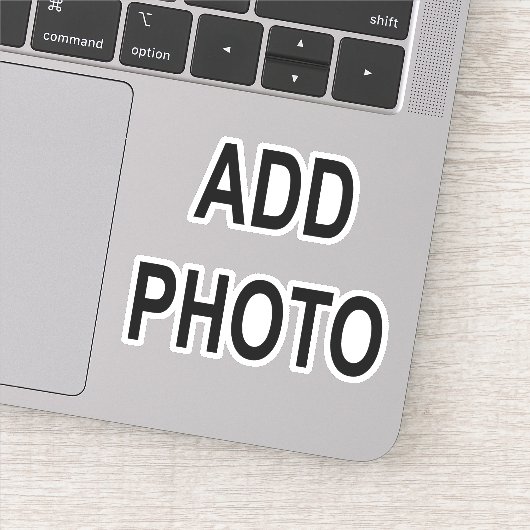 Sticker Personnaliser Ajouter un nom Photo ou oeuvre d'art (Détail)