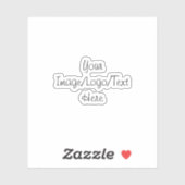 Sticker Personnaliser ou Customiser (Feuille)