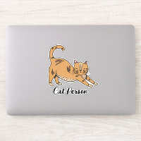 Personne de chat mignonne Illustré