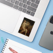 Sticker Peter Paul Rubens - La mort de Dido (Ordinateur portable avec iPhone)