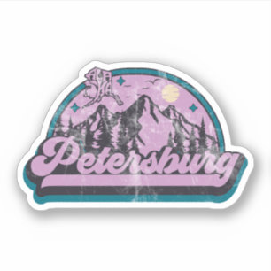 Sticker Pétersbourg, Alaska