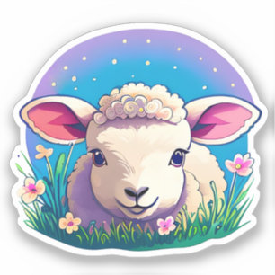 Sticker Petit agneau