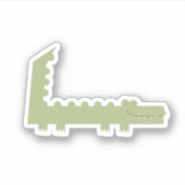 Sticker Petit Alligator (Devant)