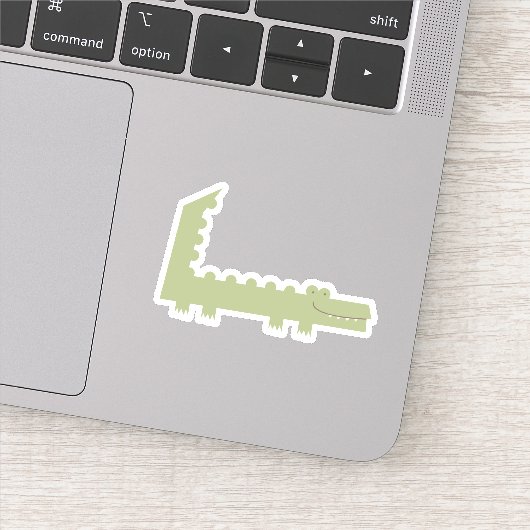 Sticker Petit Alligator (Détail)
