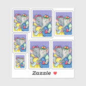 STICKER PETIT AMI DE PETIT AMI DE PETIT ÉLÉPHANT (Feuille)