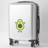 Sticker Petit avocat mignon (Sur valise)