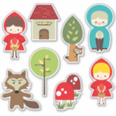 Sticker Petit Chaperon Rouge (Devant)