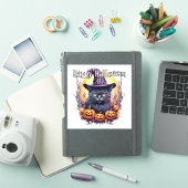 Sticker Petit Chat Sorcier | Joy Halloween (Couverture iPad)