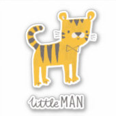 Sticker Petit homme | Cravate Tiger Bow (Devant)