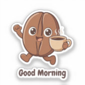 Sticker Petit Kaka – Bonjour  (Recto)