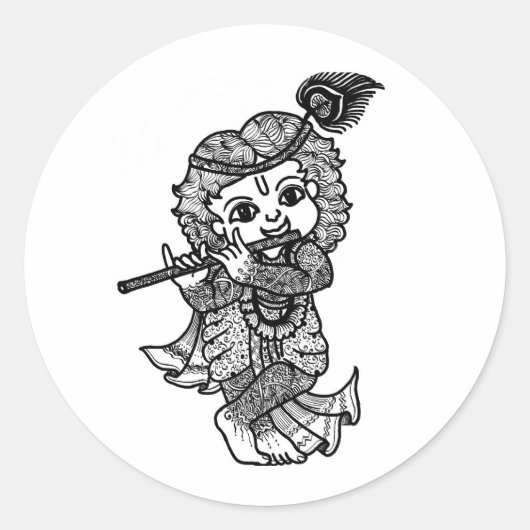Sticker petit krishla (Devant)