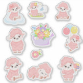 Sticker Petit mouton de printemps (Devant)