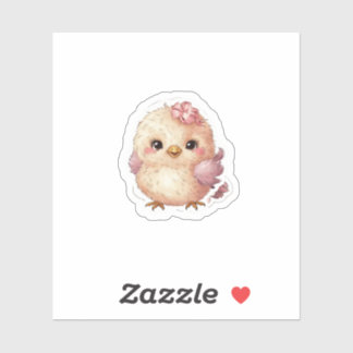 Sticker Petit oiseau avec arc