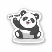 Sticker petit panda mignon (Recto)