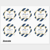 Sticker Petit Prince, Bleu Marine, Parties scintil (Feuille)