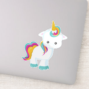 Sticker Petit Unicorne, Cute Unicorn, Magique Unicorne