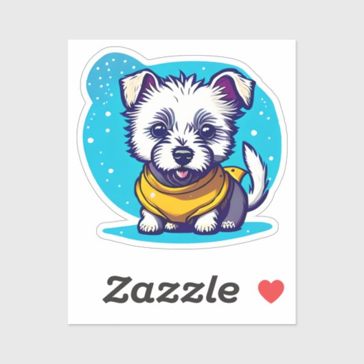 Sticker Petit westin (Feuille)