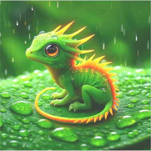 Sticker Petite créature (Devant)